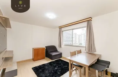 Apartamento com 1 quarto à venda na rua marechal josé bernardino bormann, 1346, bigorrilho, curitiba, 39 m2 por r$ 450.000