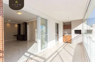 Apartamento com 3 quartos à venda na rua professora doracy cezzarino, 138, portão, curitiba, 126 m2 por r$ 1.390.000