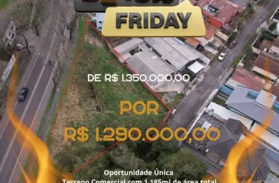 Terreno comercial à venda na rua via veneto, 710, santa felicidade, curitiba, 1185 m2 por r$ 1.290.000