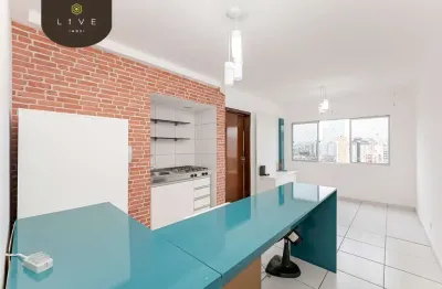 Apartamento com 1 quarto para alugar na rua da paz, 460, centro, curitiba, 31 m2 por r$ 2.090