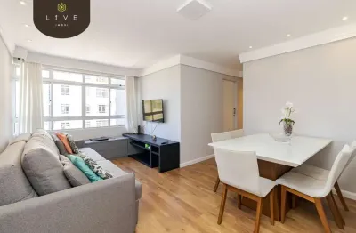 Apartamento com 3 quartos para alugar na rua pedro fabri, 165, cabral, curitiba, 65 m2 por r$ 4.600