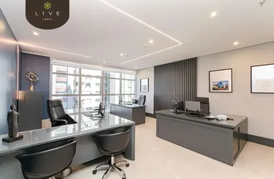 Sala comercial com 1 sala à venda na rua doutor alexandre gutierrez, 826, água verde, curitiba, 75 m2 por r$ 1.795.000