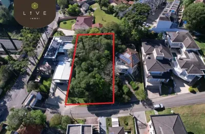 Terreno em condomínio fechado à venda na rua prodócimo lago, 1281, taboão, curitiba, 826 m2 por r$ 928.074