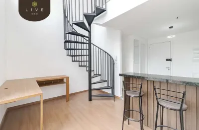 Loft com 1 quarto à venda na rua arthur mohr, 326, portão, curitiba, 35 m2 por r$ 487.000