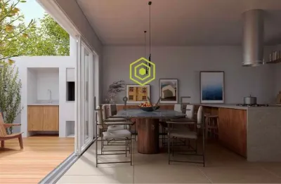 Casa em condomínio fechado com 3 quartos à venda na rua batista pessine, 708, vista alegre, curitiba, 138 m2 por r$ 1.107.200