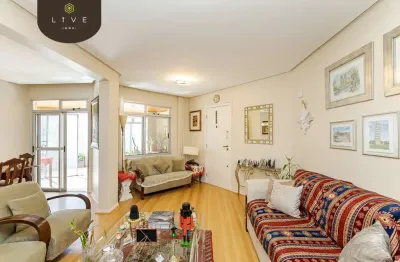 Apartamento com 3 quartos à venda na rua abílio peixoto, 80, cabral, curitiba, 134 m2 por r$ 980.000