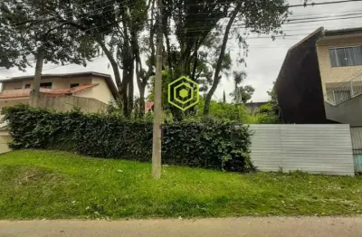 Terreno à venda na rua doutor carlos de paula soares, 612, mercês, curitiba, 693 m2 por r$ 1.170.000