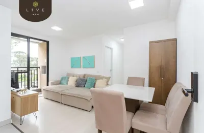 Apartamento com 2 quartos para alugar na rua monsenhor ivo zanlorenzi, 5145, cidade industrial, curitiba, 45 m2 por r$ 2.800