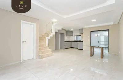 Casa em condomínio fechado com 3 quartos à venda na rua doutor danilo gomes, 1656, boqueirão, curitiba, 138 m2 por r$ 765.000