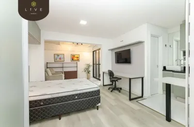 Kitnet / stúdio para alugar na rua desembargador westphalen, 1627, rebouças, curitiba, 34 m2 por r$ 2.590