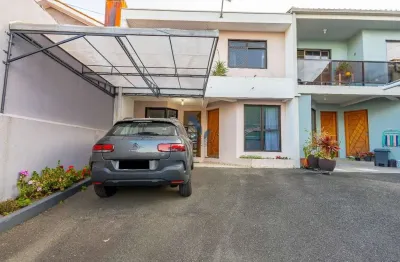 Casa em condomínio fechado com 3 quartos à venda na rua lourenço volpi, 791, santa cândida, curitiba por r$ 430.000