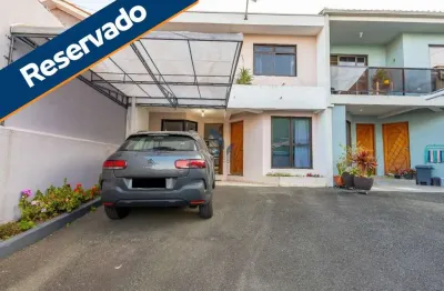 Casa em condomínio fechado com 3 quartos à venda na rua lourenço volpi, 791, santa cândida, curitiba por r$ 430.000