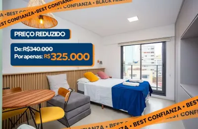 Apartamento com 1 quarto à venda na rua treze de maio, 400, centro, curitiba por r$ 325.000