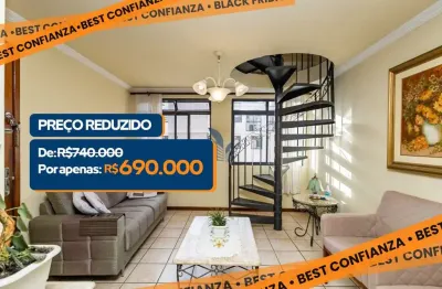 Apartamento com 3 quartos à venda na rua maximino zanon, 345, bacacheri, curitiba por r$ 690.000