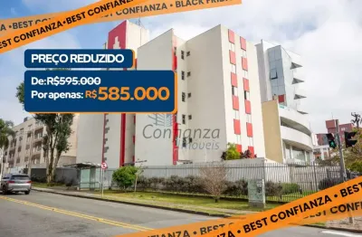 Apartamento com 3 quartos à venda na rua eça de queiroz, 1323, ahú, curitiba por r$ 585.000