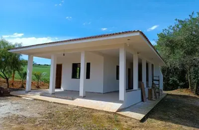 Chácara com casa alvenária nova, tanque d peixe, documentada, bem prox contenda, fn 99864-4995