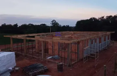 Chácara 18.000 m² com casa 300m² nova alvenaria, com escritura e registro de imóveis, prox contenda, com riozinho e área de plantio, fn 041 99864-4995