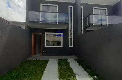 Sobrado 3 quartos, uma suite, 2 banheiro, 2 vagas, cidade industrial, maior sobrado com menor preço, vitória régia curitiba, fn 041 99864-4995