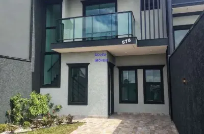 Casa sobrado 153,60m² por 790 mil ,auto padrão, financia, fazenda rio grande