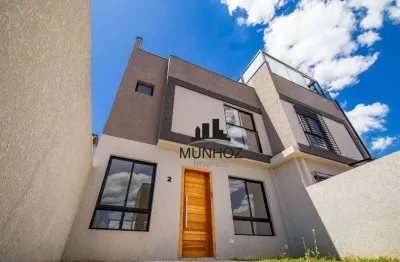 Sobrado com 3 dormitórios à venda, 102 m² por r$ 679.000,00 - lindóia - curitiba/pr