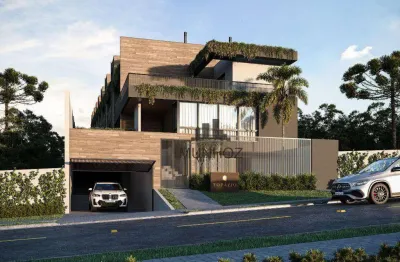 Sobrado com 3 dormitórios à venda, 224 m² por r$ 1.645.000,00 - mercês - curitiba/pr