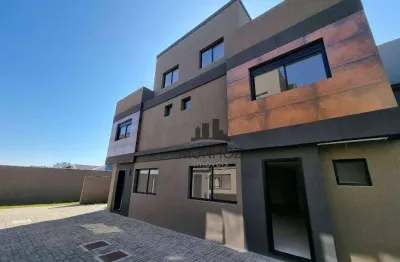 Sobrado com 3 dormitórios à venda, 126 m² por r$ 865.000,00 - portão - curitiba/pr