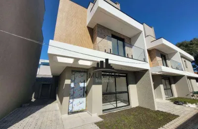 Sobrado com 3 dormitórios à venda, 109 m² por r$ 729.000,00 - hauer - curitiba/pr
