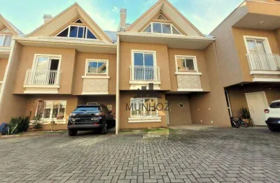 Sobrado com 4 dormitórios à venda, 142 m² por r$ 669.000,00 - santa felicidade - curitiba/pr