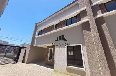 Sobrado com 3 dormitórios à venda, 100 m² por r$ 680.000,00 - santa felicidade - curitiba/pr