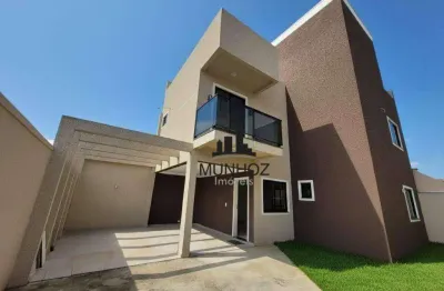 Sobrado com 3 dormitórios à venda, 133 m² por r$ 770.000,00 - xaxim - curitiba/pr