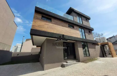 Sobrado com 3 dormitórios à venda, 161 m² por r$ 1.880.000,00 - mercês - curitiba/pr