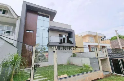 Sobrado com 3 dormitórios à venda, 240 m² por r$ 1.350.000,00 - santo inácio - curitiba/pr