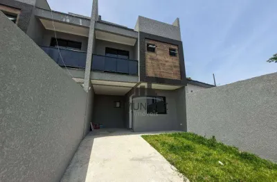 Sobrado com 3 dormitórios à venda, 130 m² por r$ 750.000,00 - xaxim - curitiba/pr