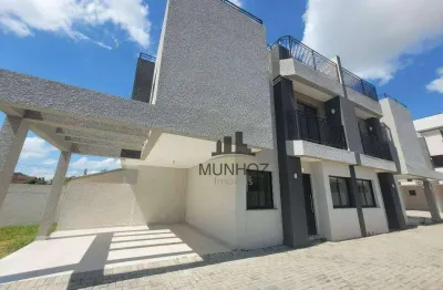 Sobrado com 3 dormitórios à venda, 126 m² por r$ 755.000,00 - santa felicidade - curitiba/pr