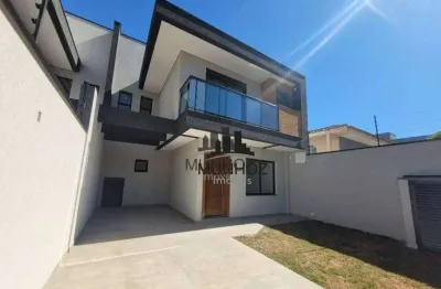 Sobrado com 3 dormitórios à venda, 150 m² por r$ 1.050.000,00 - santa felicidade - curitiba/pr