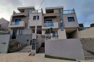 Sobrado com 3 dormitórios à venda, 127 m² por r$ 849.000,00 - vista alegre - curitiba/pr