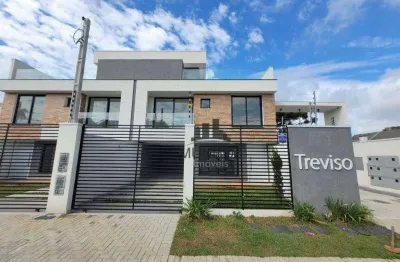 Sobrado com 3 dormitórios à venda, 134 m² por r$ 1.160.000,00 - santa felicidade - curitiba/pr