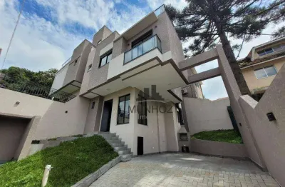 Sobrado com 3 dormitórios à venda, 127 m² por r$ 898.000,00 - vista alegre - curitiba/pr