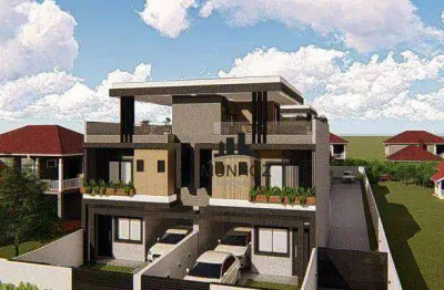 Sobrado com 3 dormitórios à venda, 120 m² por r$ 829.000,00 - boqueirão - curitiba/pr