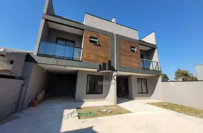 Sobrado com 3 dormitórios à venda, 140 m² por r$ 849.000,00 - capão raso - curitiba/pr