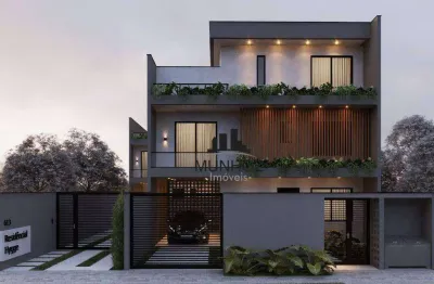 Sobrado com 3 dormitórios à venda, 149 m² por r$ 950.000,00 - santa felicidade - curitiba/pr