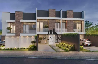 Sobrado com 3 dormitórios à venda, 88 m² por r$ 580.000,00 - cidade industrial - curitiba/pr