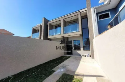 Sobrado com 2 dormitórios à venda, 75 m² por r$ 499.000,00 - pinheirinho - curitiba/pr
