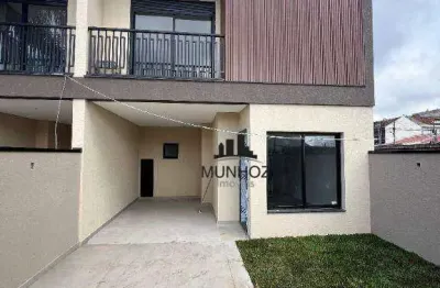 Sobrado com 3 dormitórios à venda, 107 m² por r$ 650.000,00 - hauer - curitiba/pr