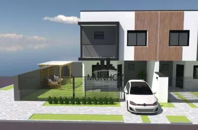 Sobrado com 3 dormitórios à venda, 84 m² por r$ 550.000 - pinheirinho - curitiba/pr