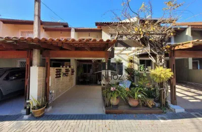 Sobrado mobiliado com 3 dormitórios à venda, 74 m² por r$ 640.000 - santa felicidade - curitiba/pr