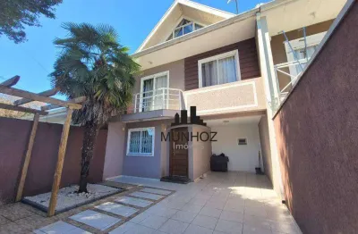 Sobrado com 3 dormitórios à venda, 162 m² por r$ 890.000,00 - santa felicidade - curitiba/pr