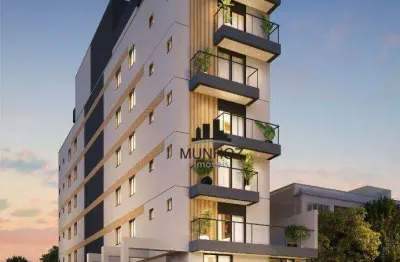 Apartamento com 2 dormitórios à venda, 77 m² por r$ 801.427,18 - portão - curitiba/pr