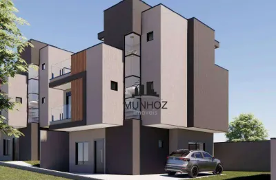 Sobrado com 3 dormitórios à venda, 140 m² por r$ 1.150.000 - novo mundo - curitiba/pr