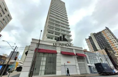 Studio com 1 dormitório à venda, 27 m² por r$ 455.000,00 - centro - curitiba/pr